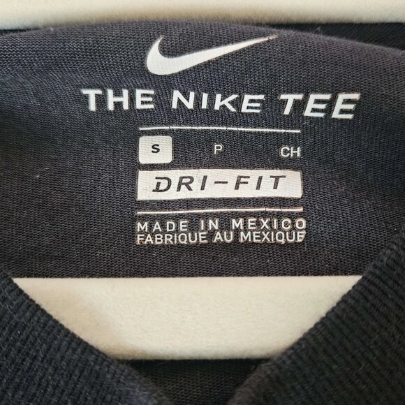Nike Dri-Fit Graphic Tee T-Shirt Black Men's S - Picture 2 of 3